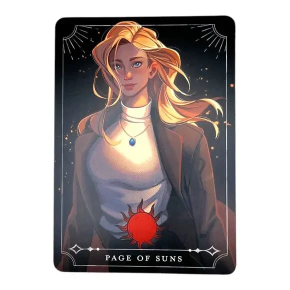 FairyLoot The Dagger and the Flame Monthly Tarot Cards - September 2024 - Picture 4 of 7